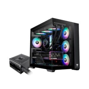 Gabinete Thermaltake View 380 Lite Fan ARGB fx4 +Fuente 850W